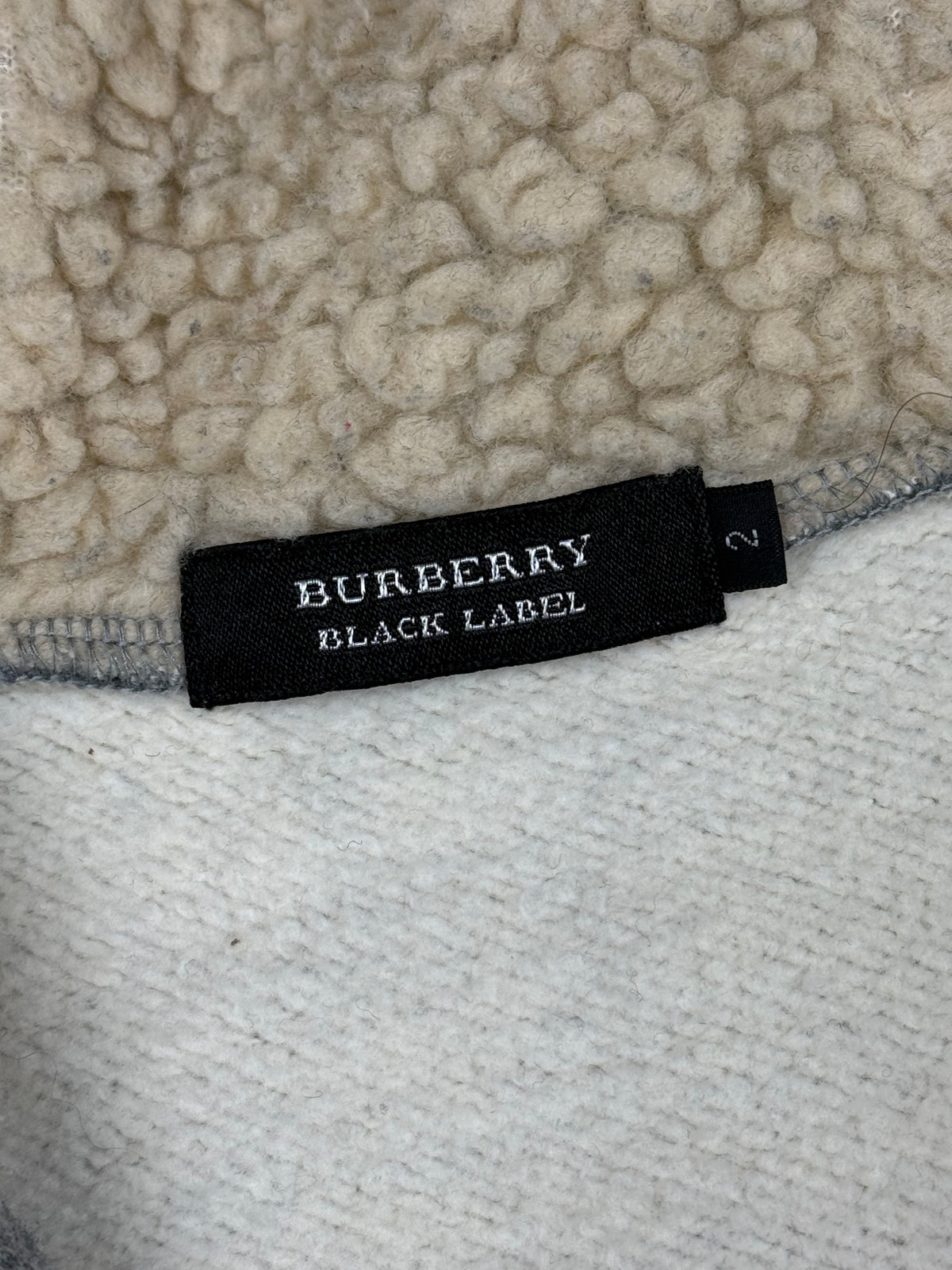 vintage Burberry Black Label sweatjacket {S}