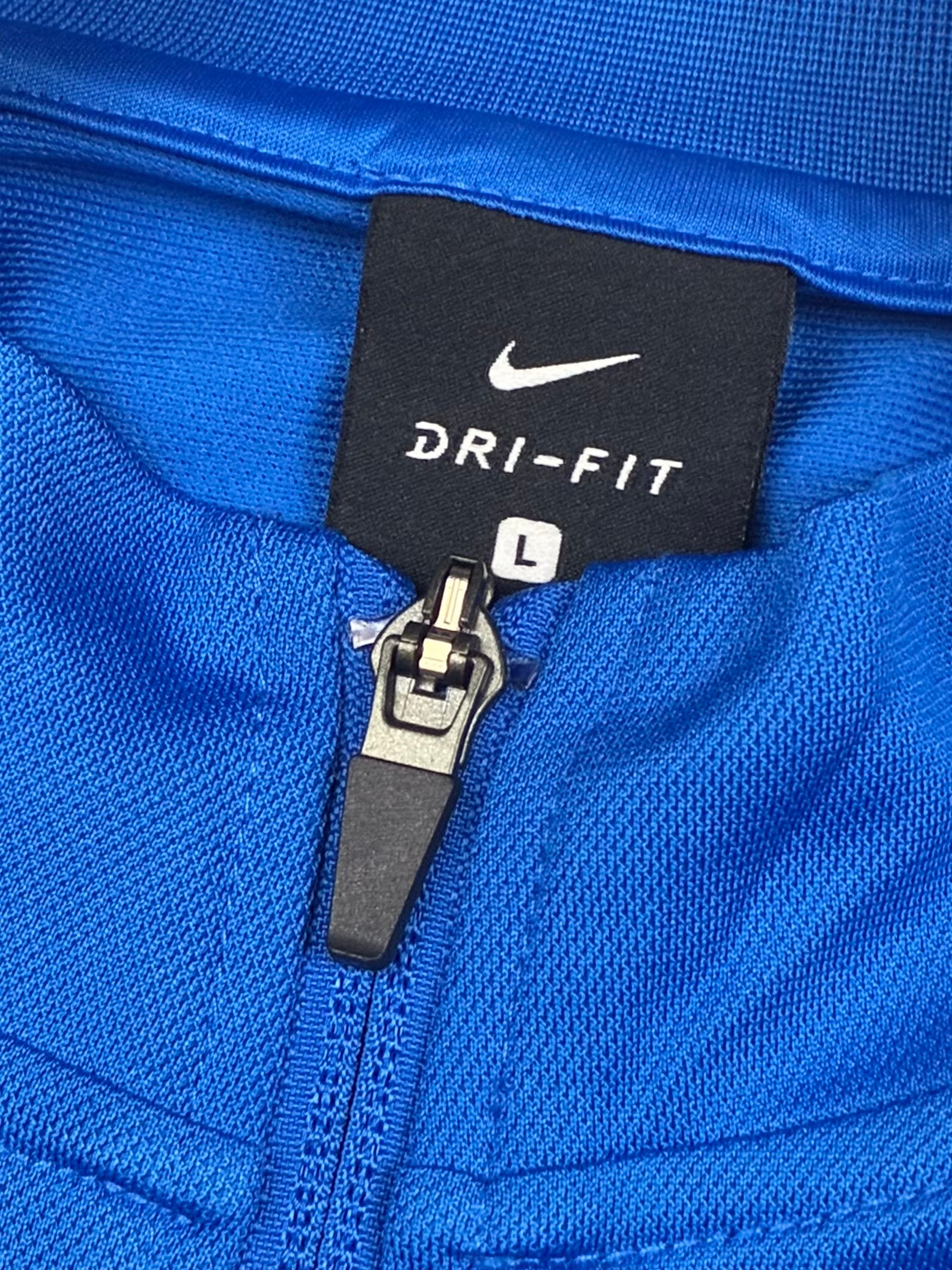 blue Nike Al Hilal trackjacket {L}
