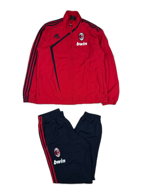 vintage Adidas Ac Milan tracksuit {L}