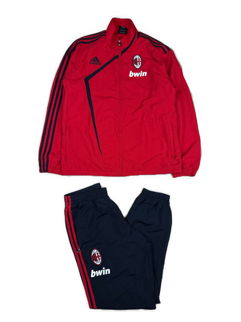 vintage Adidas Ac Milan tracksuit {L}