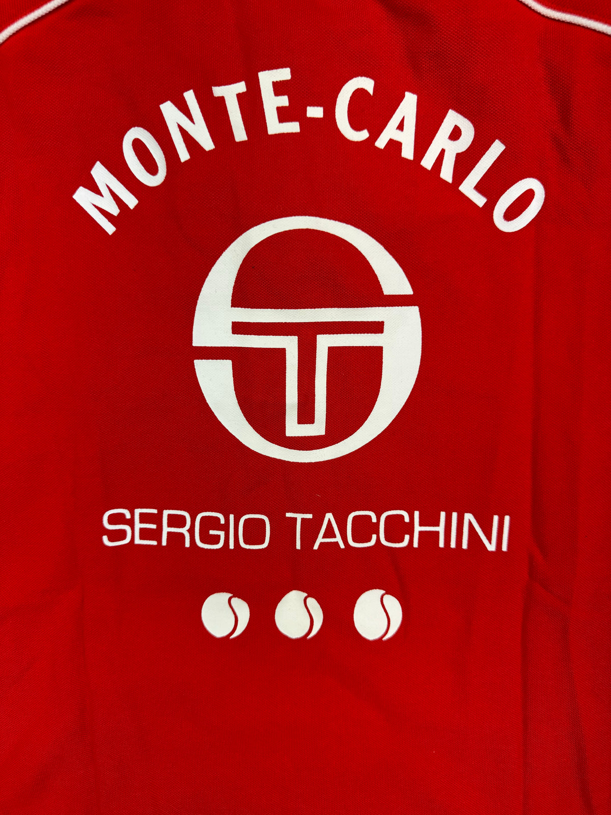 vintage Sergio Tacchini X Monte Carlo Rolex Master polo {XS}