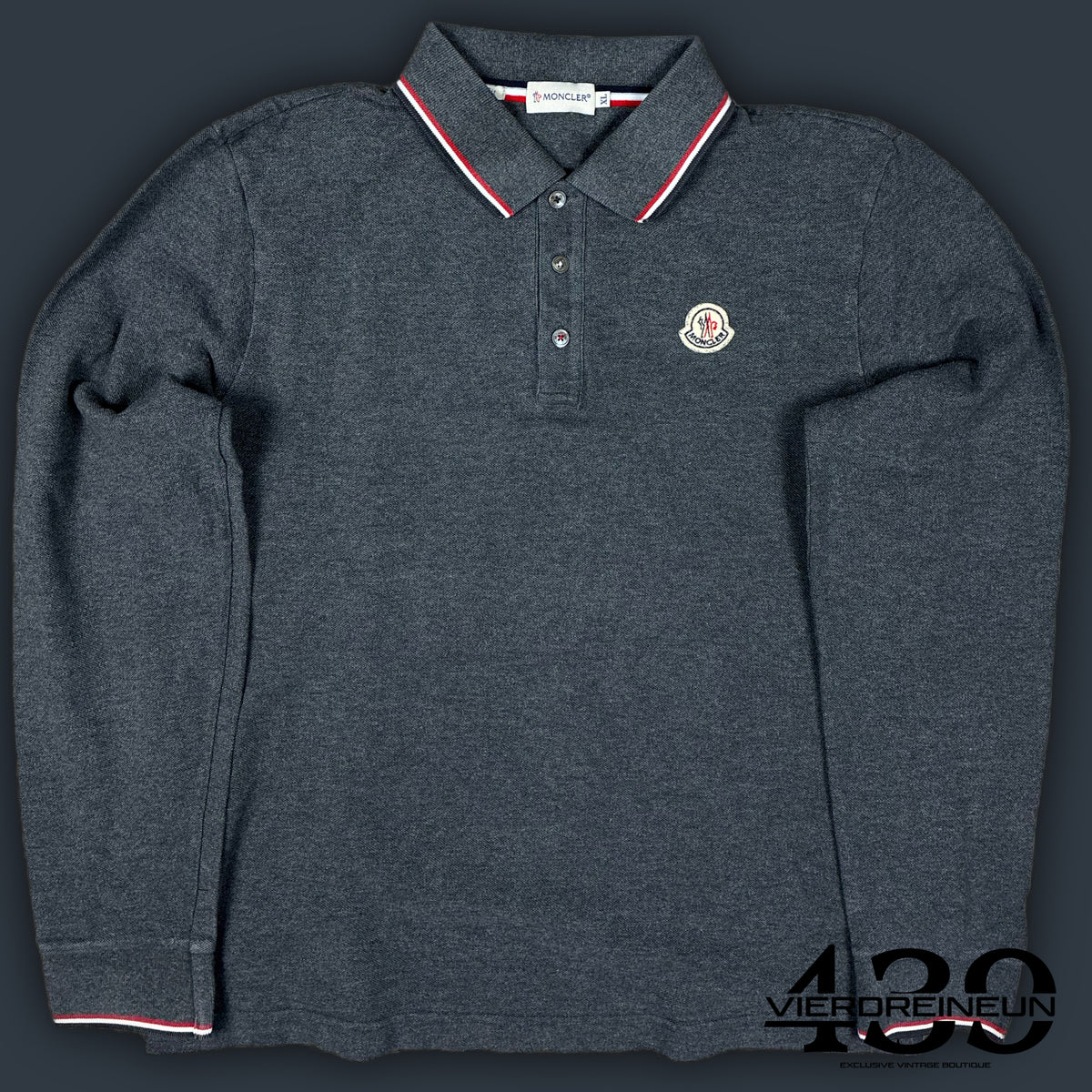 vintage Moncler polo long {S}