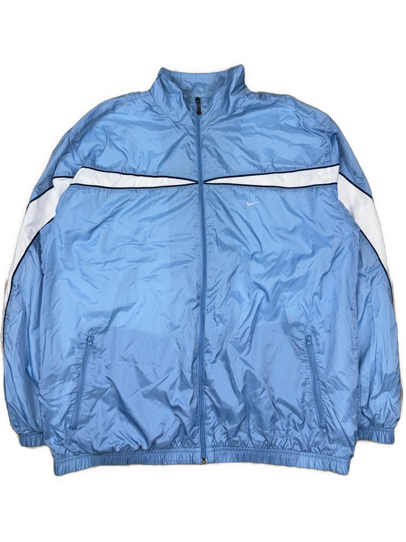 vintage babyblue Nike windbreaker {XXL}
