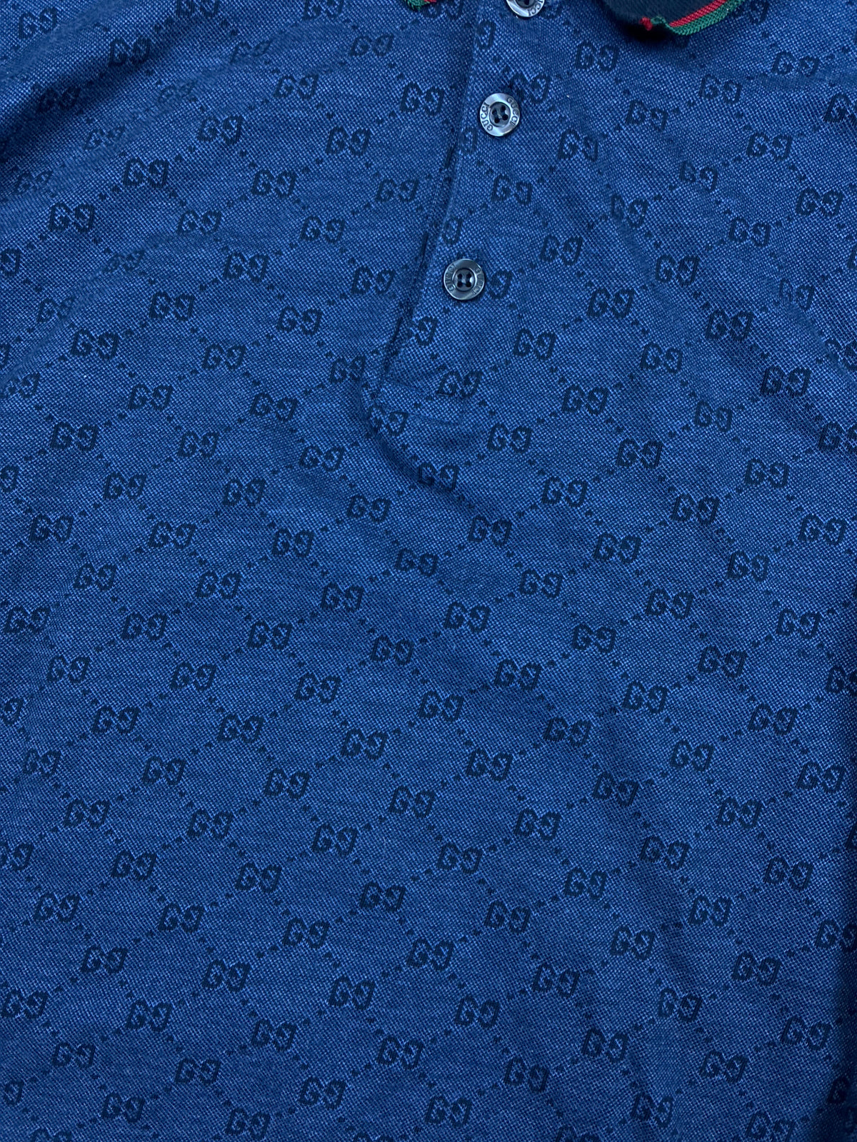 vintage Gucci polo long {S}