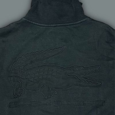black Lacoste trackjacket {XS}