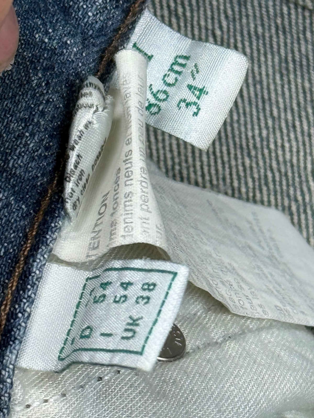 vintage Lacoste jeans