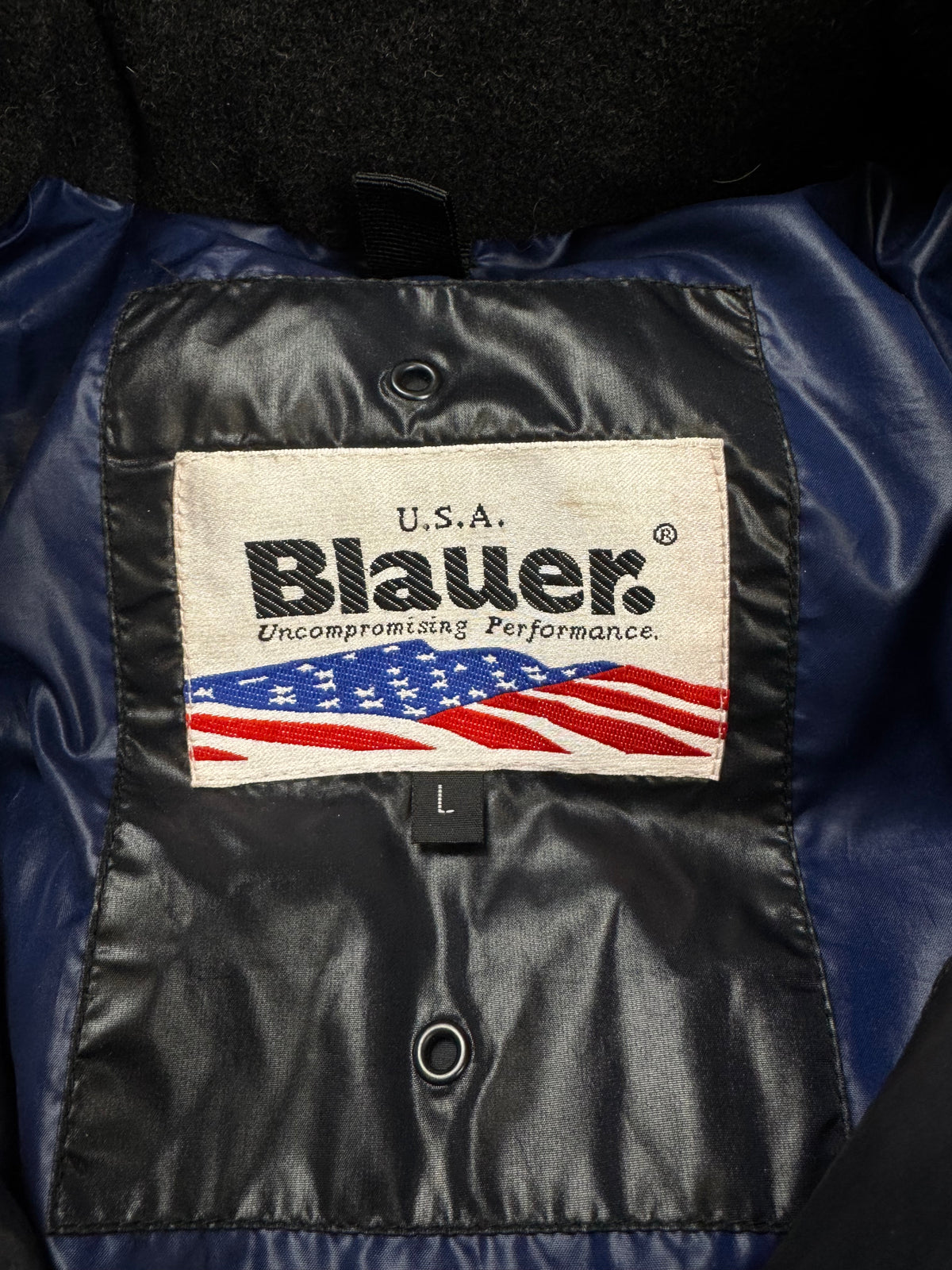 vintage Blauer winterjacket {M}