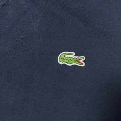 navy blue Lacoste sweater {S}