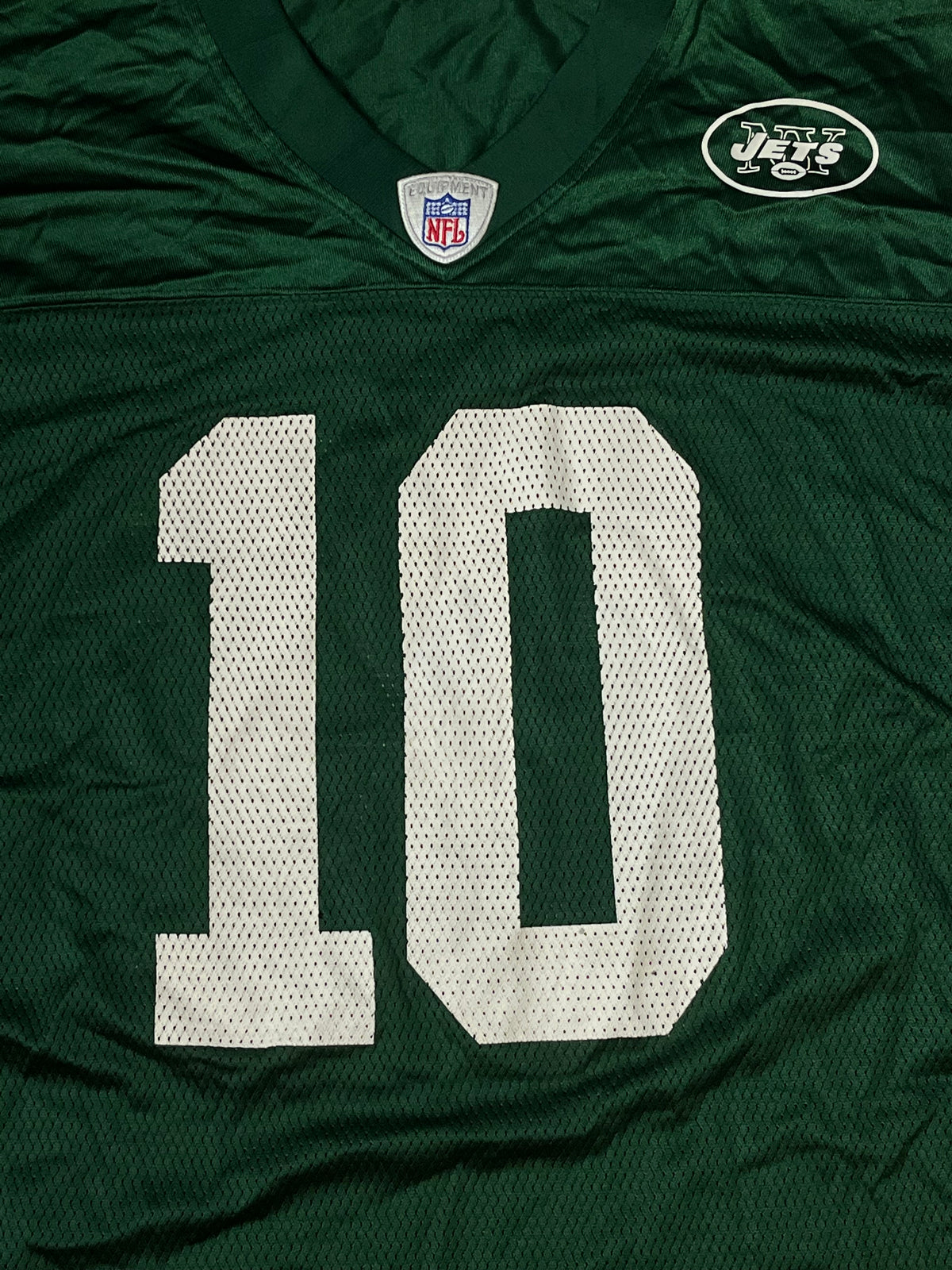 vintage Reebok JETS PENNINGTON10 Americanfootball jersey NFL {XL}