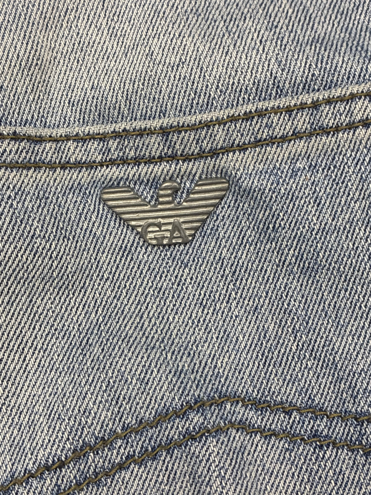 vintage Armani jeans {L}