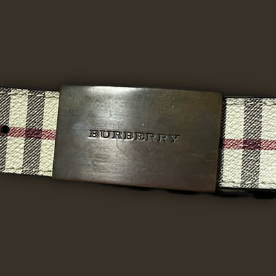 vintage Burberry belt fullset