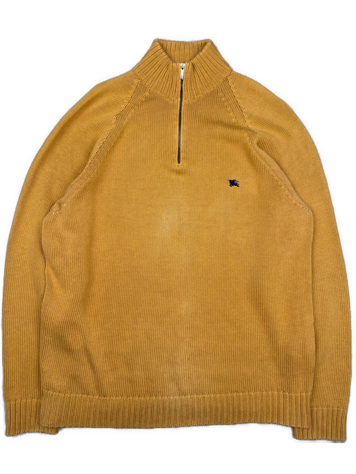 vintage Burberry quarterzip {XL}