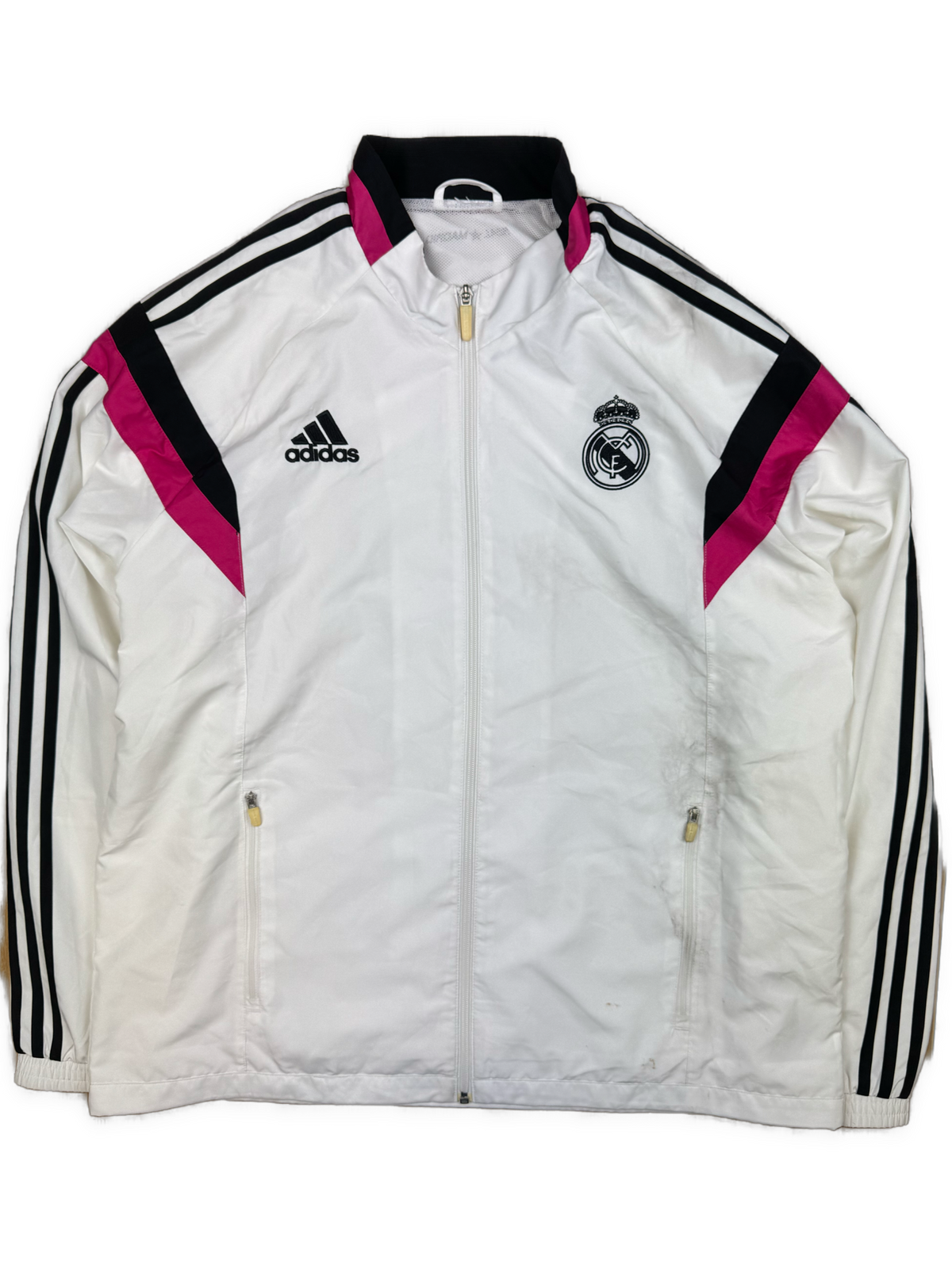vintage Adidas Real Madrid windbreaker {XL}