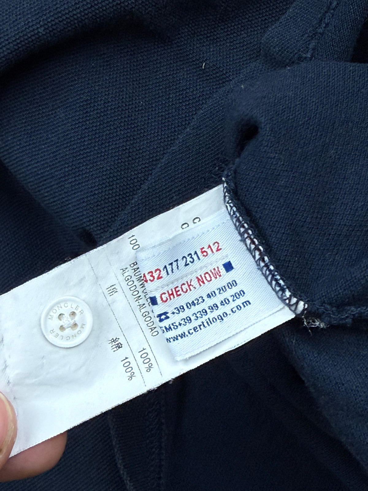 vintage Moncler polo