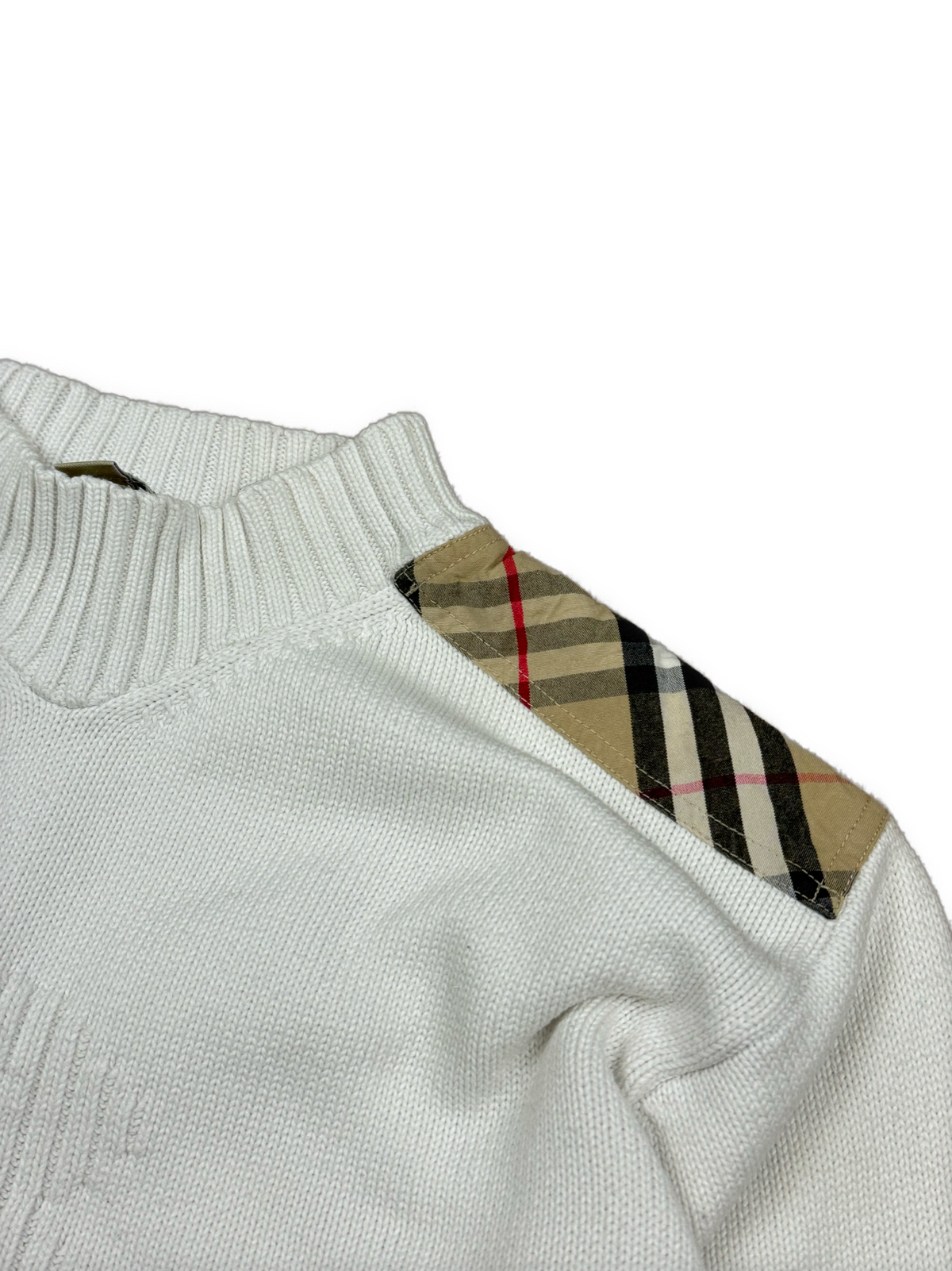 vintage Burberry knittedsweater {XS}