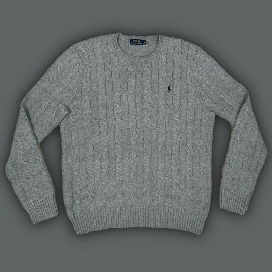 grey Polo Ralph Lauren knittedsweater {M}
