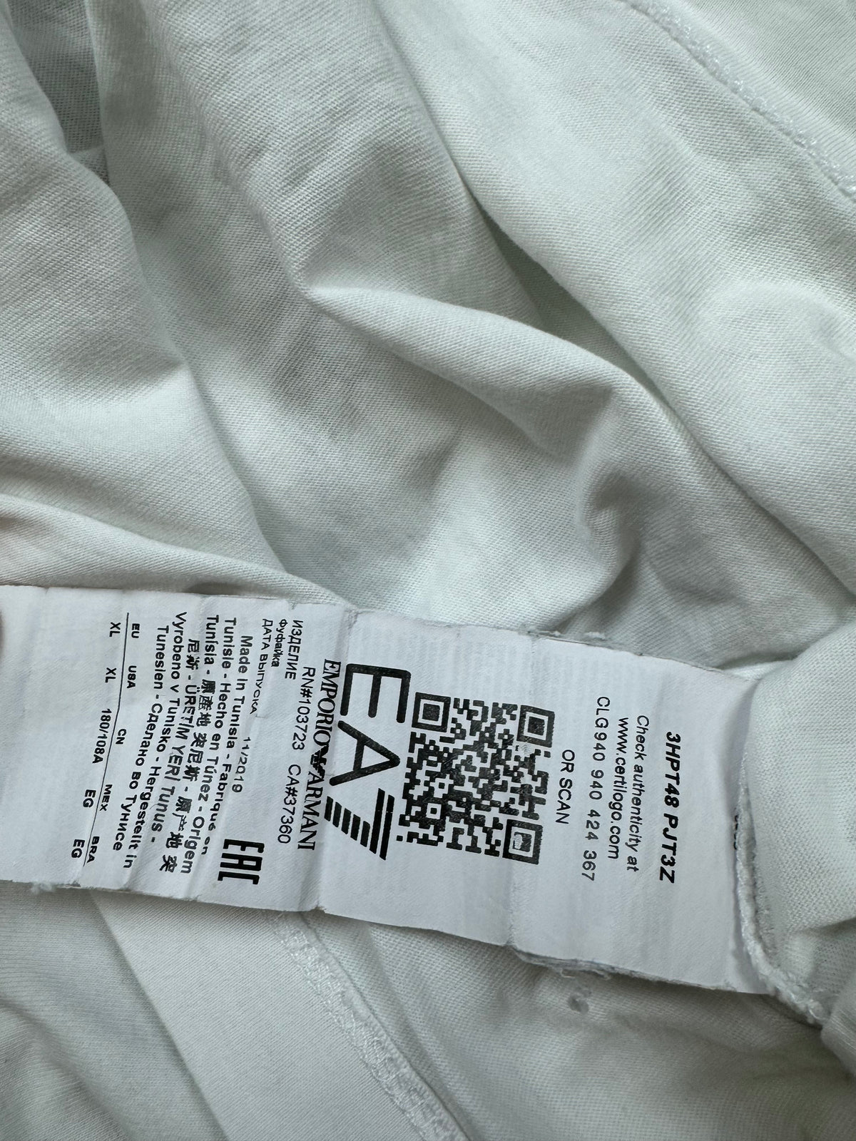 vintage Emporio Armani EA7 t-shirt {L}