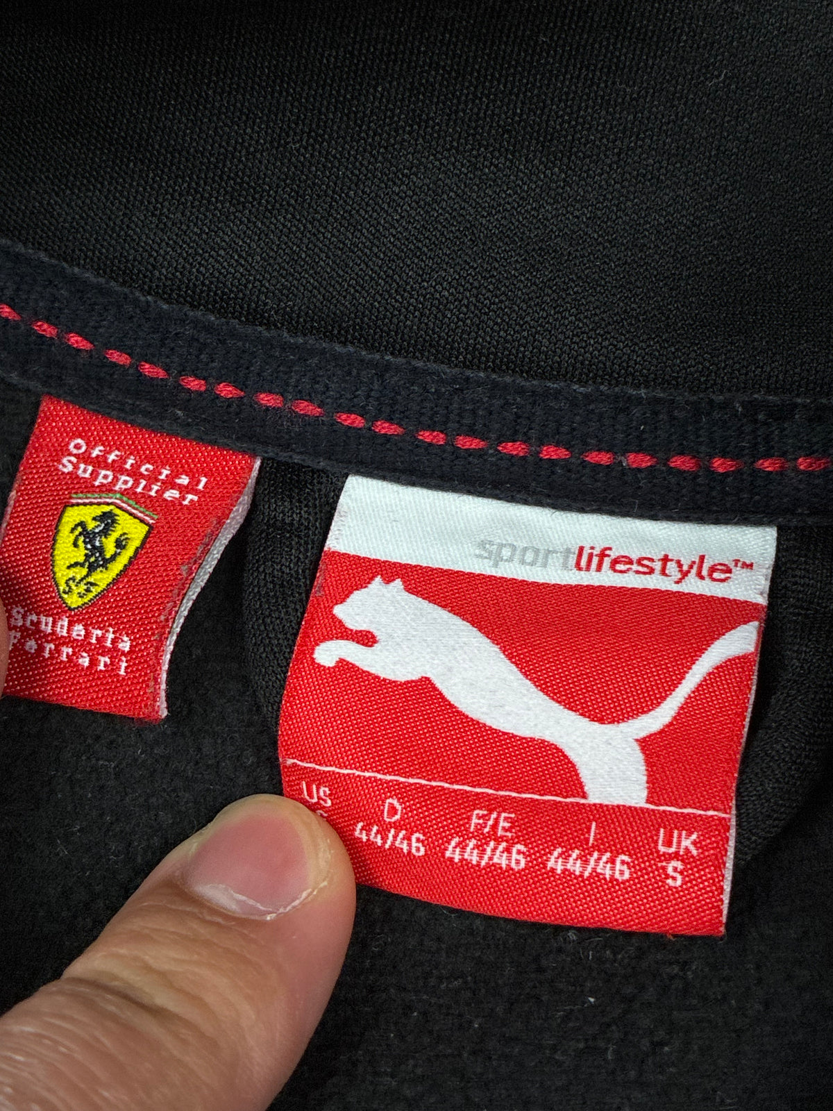 vintage Puma Ferrari sweatjacket {M}