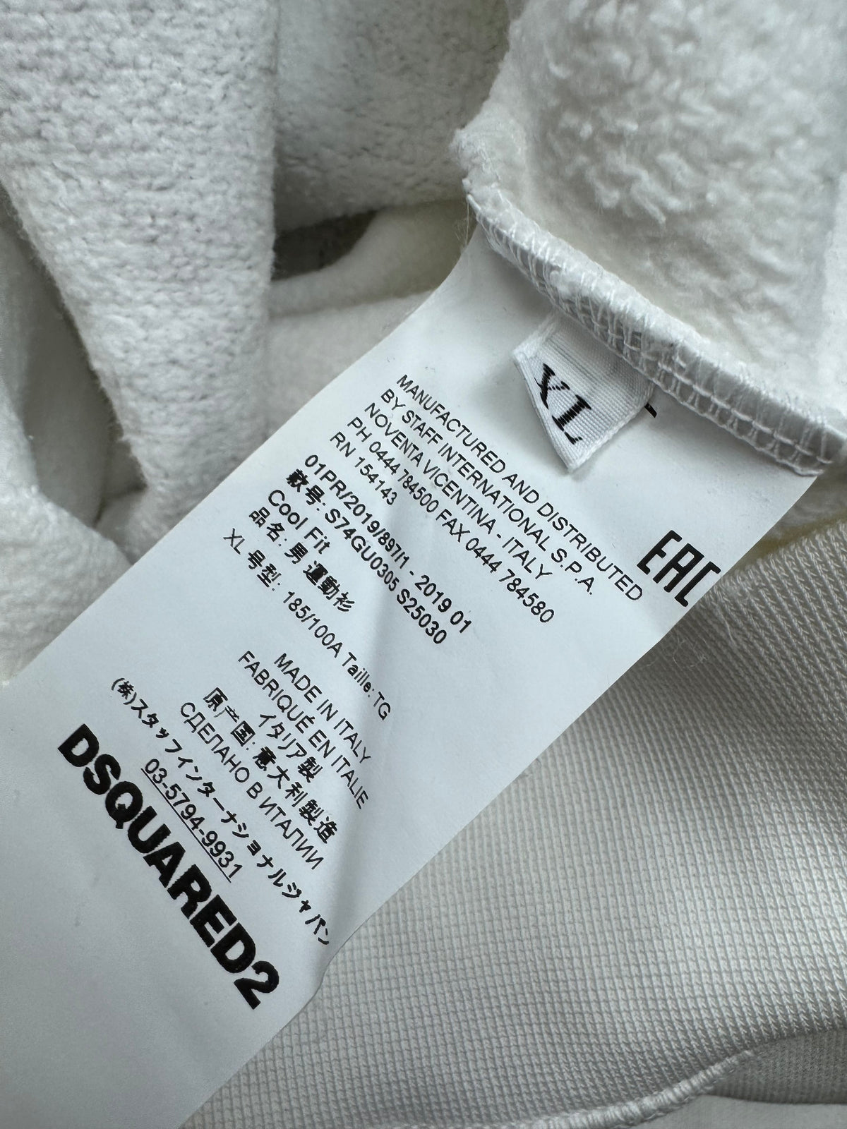 vintage DSQUARED2 sweater {XL}