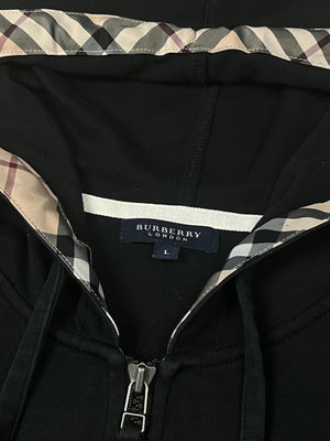 vintage Burberry sweatjacket {M-L}