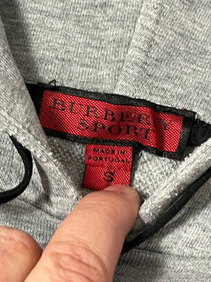 vintage Burberry Sport hoodie {S}