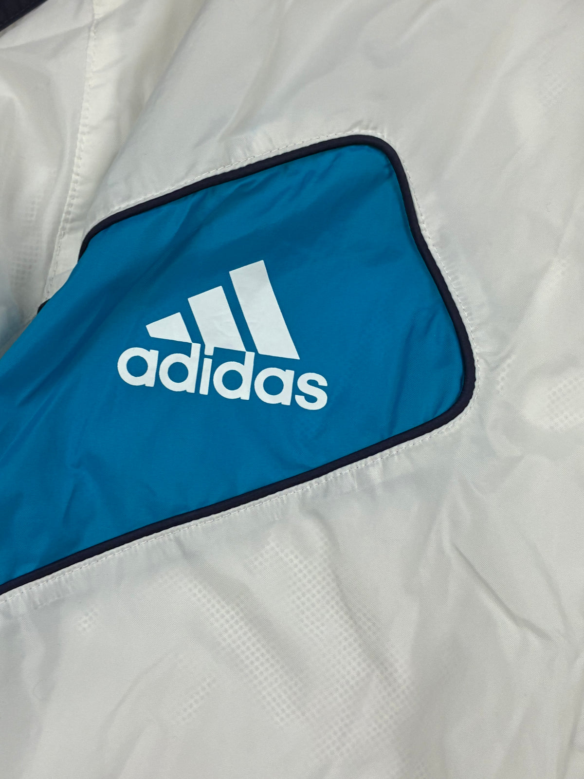 vintage Adidas Real Madrid windbreaker {XL}