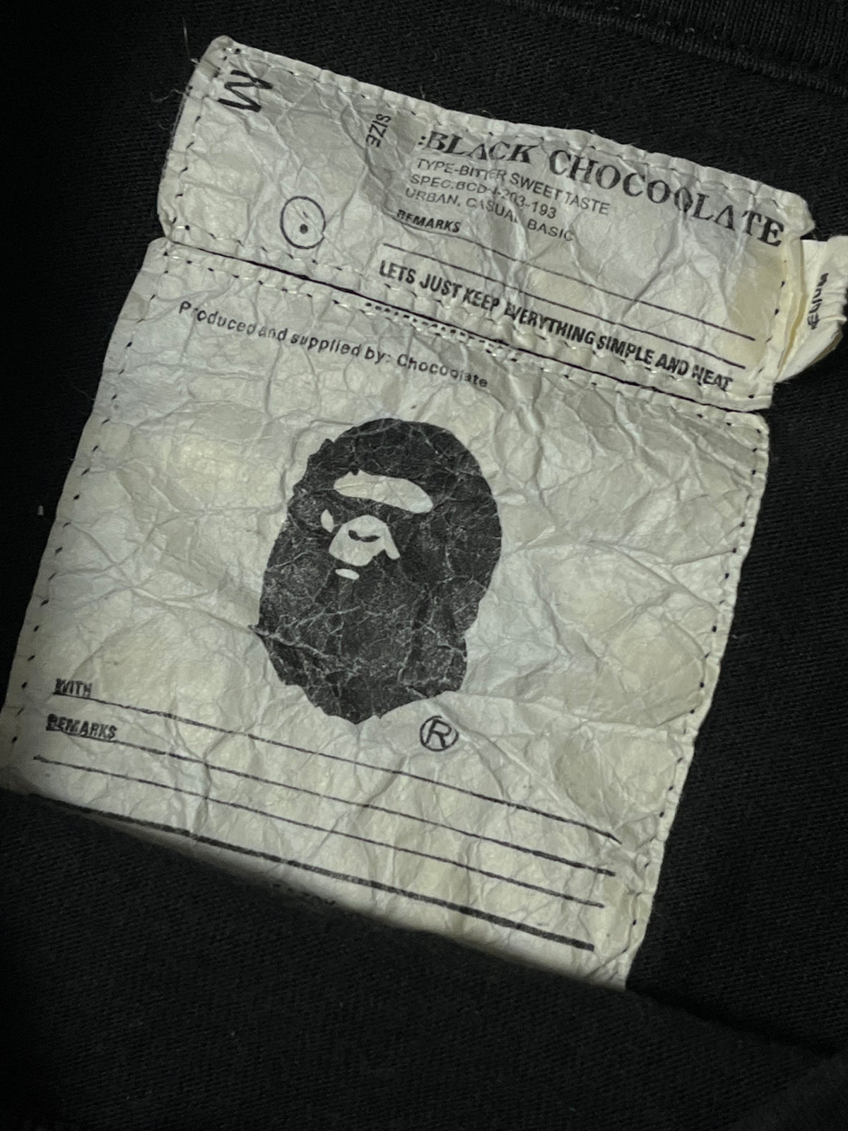 vintage BAPE a bathing ape t-shirt {M}