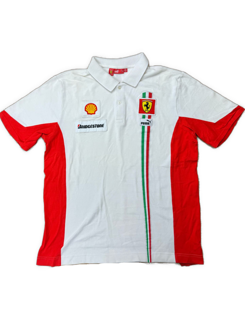 vintage Puma Ferrari polo {XL}
