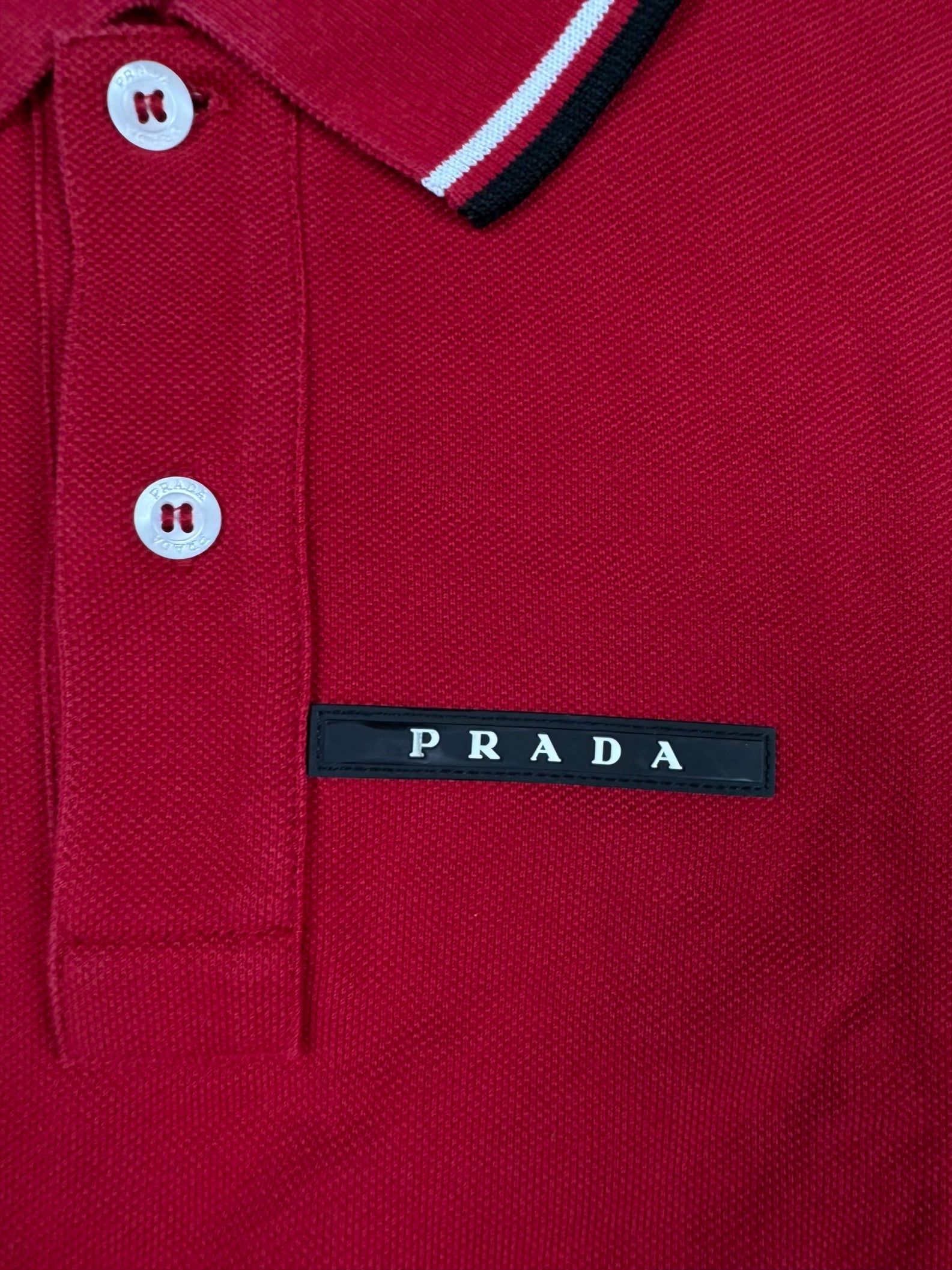 red Prada polo {XL}