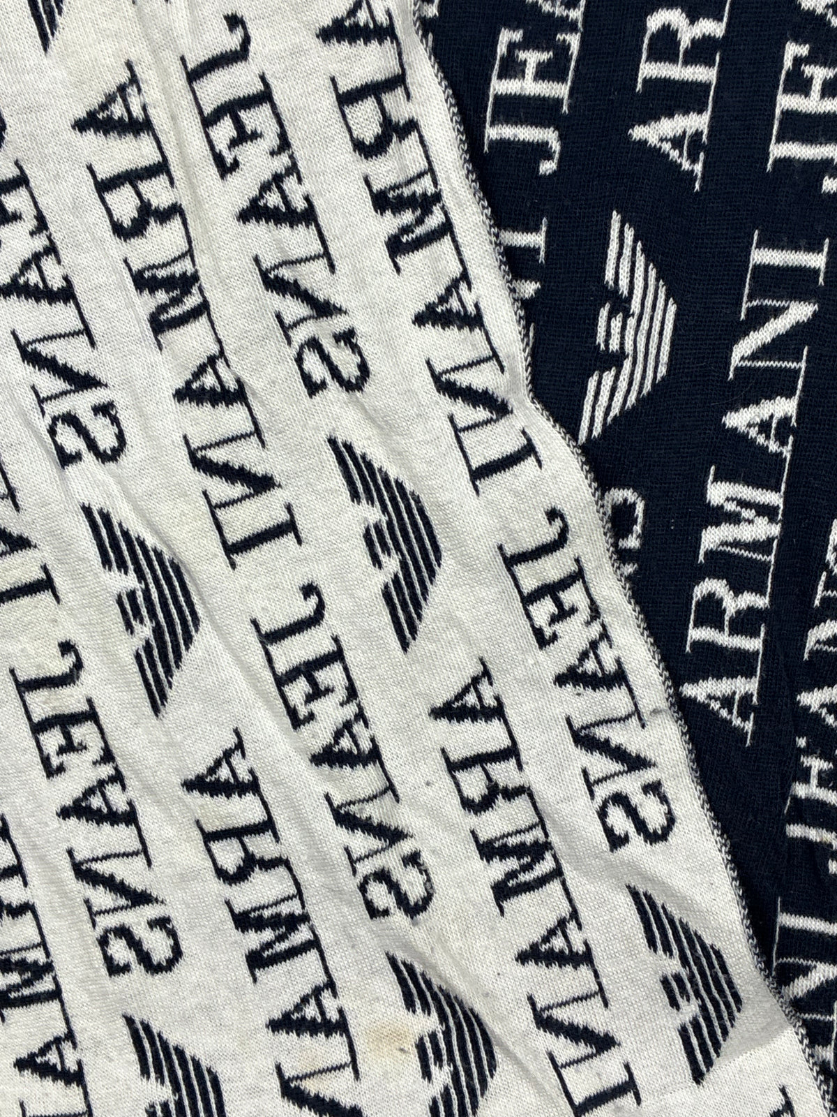vintage Armani Jeans scarf