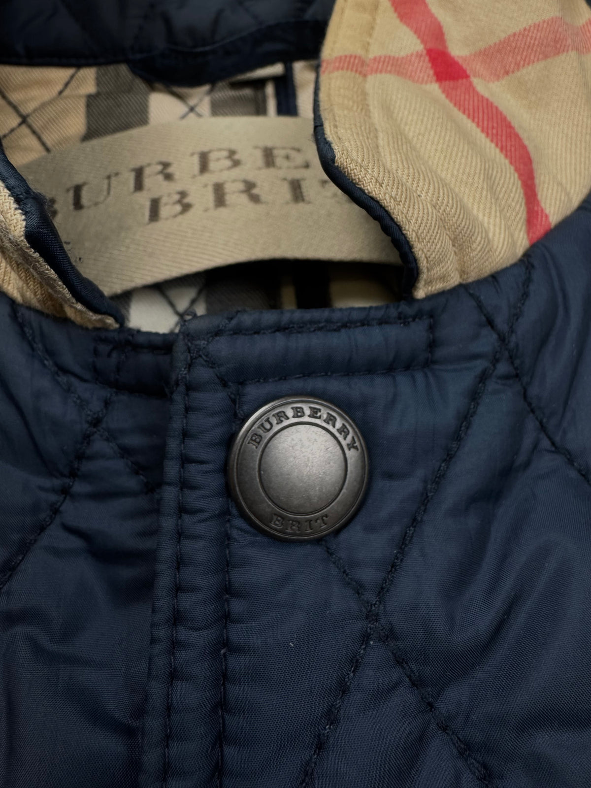 vintage Burberry quilted jacket {L}