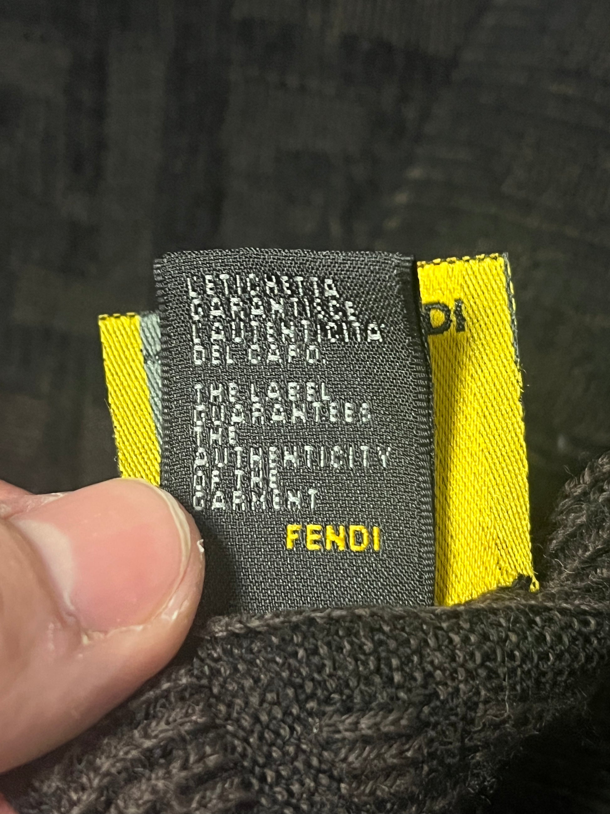 vintage Fendi scarf