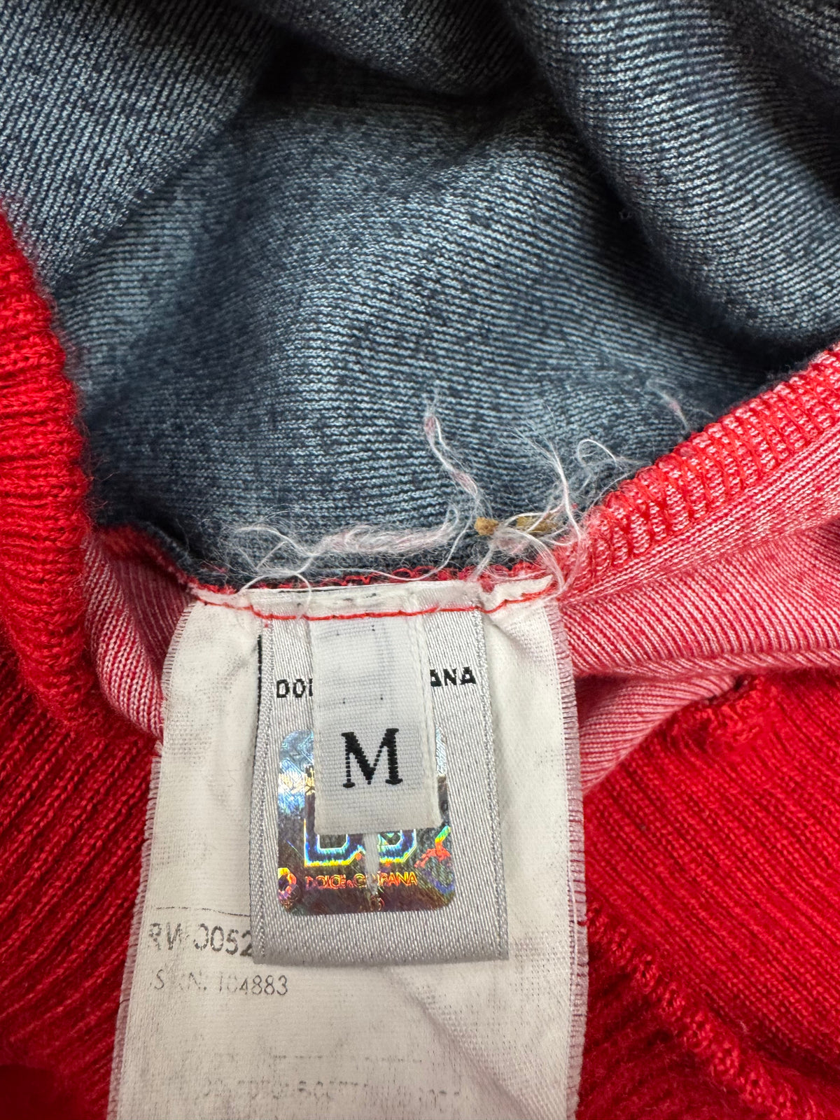vintage Dolce & Gabbana sweatjacket velour {M}