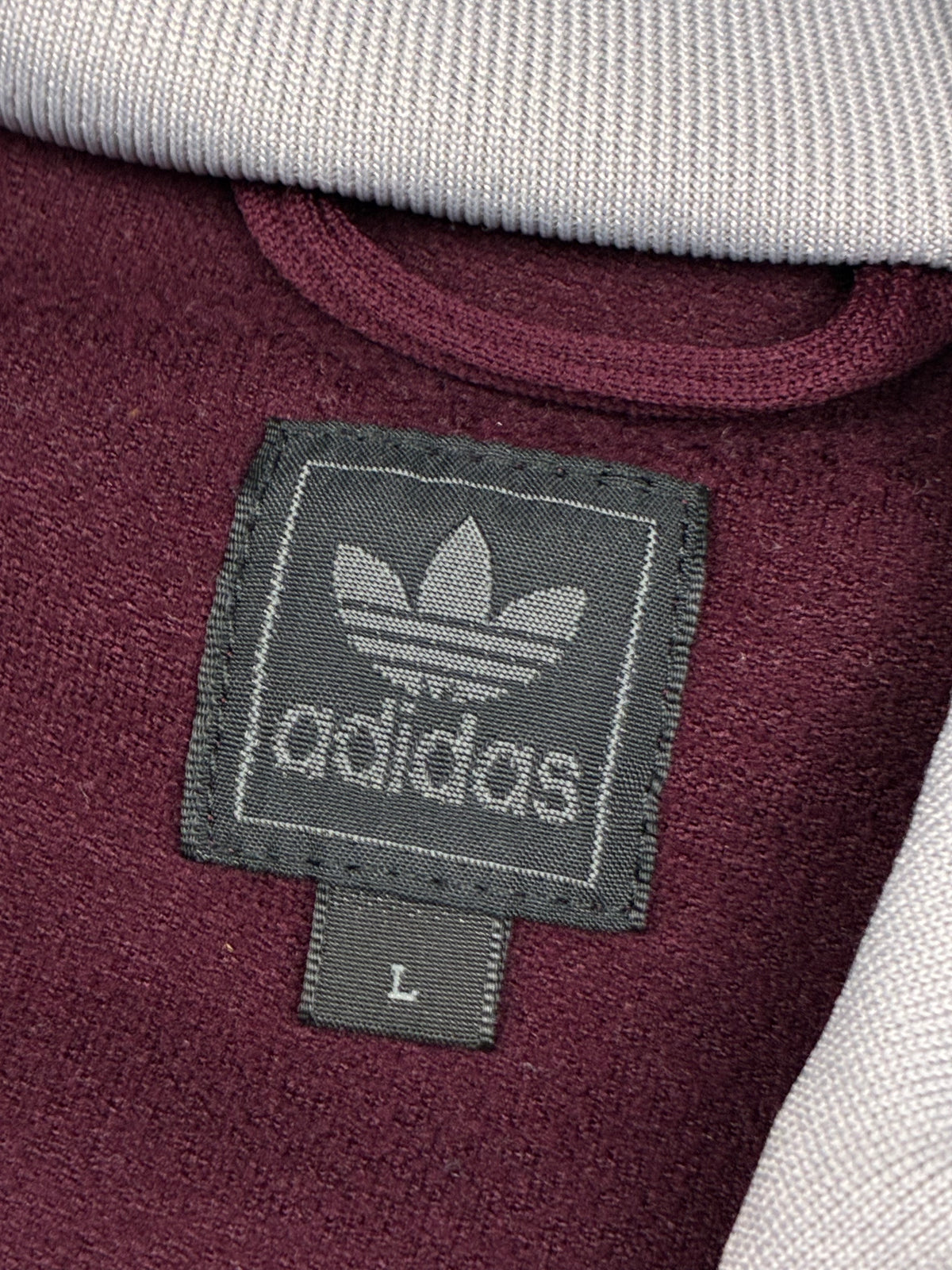 vintage Adidas trackjacket {L}