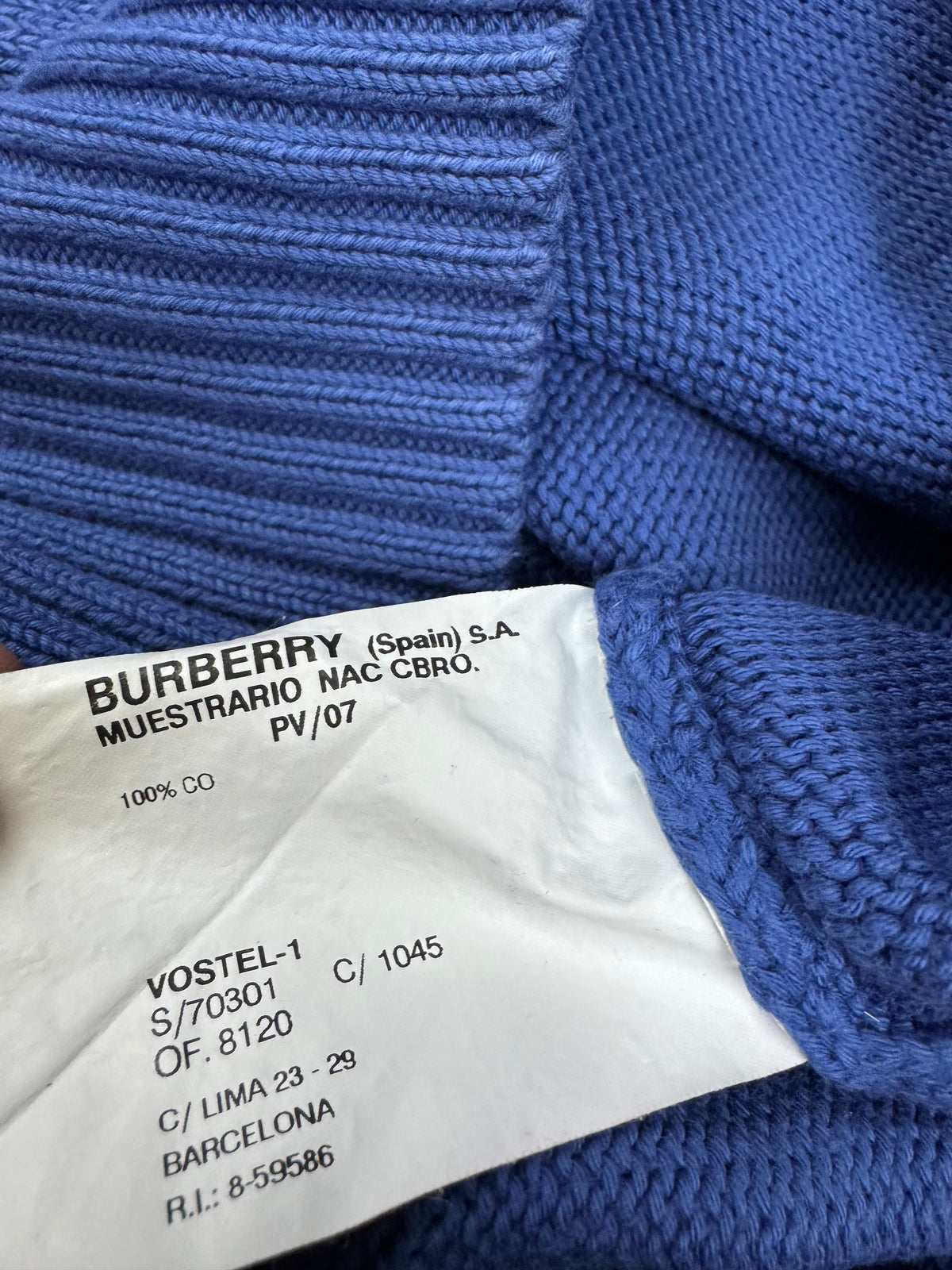 vintage Burberry sweatjacket {M}