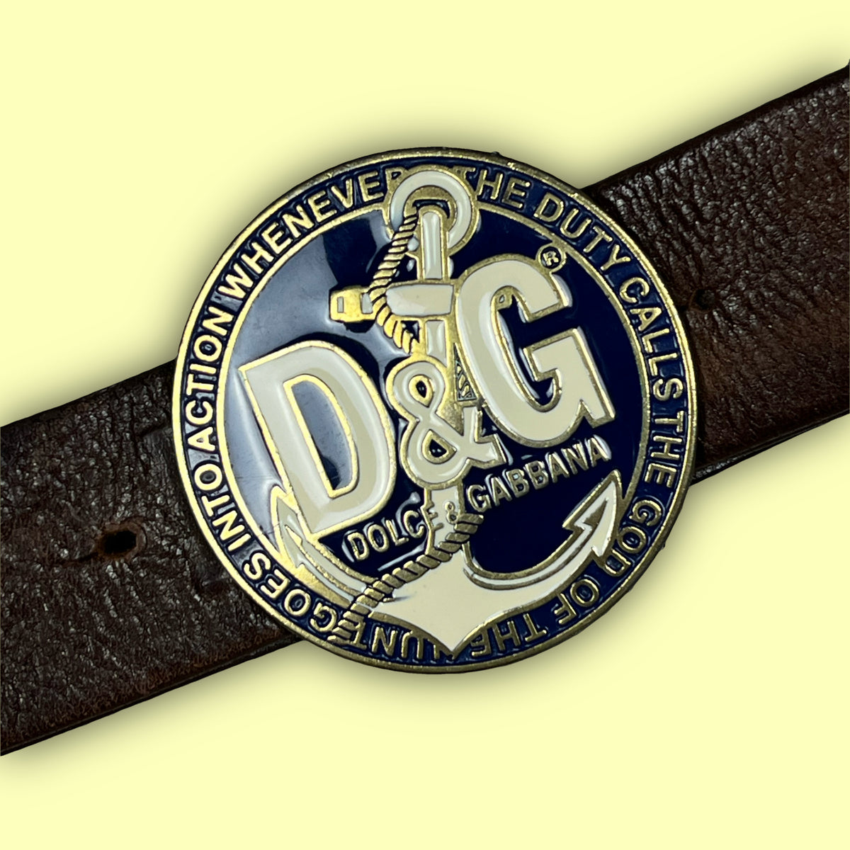 vintage Dolce & Gabbana belt