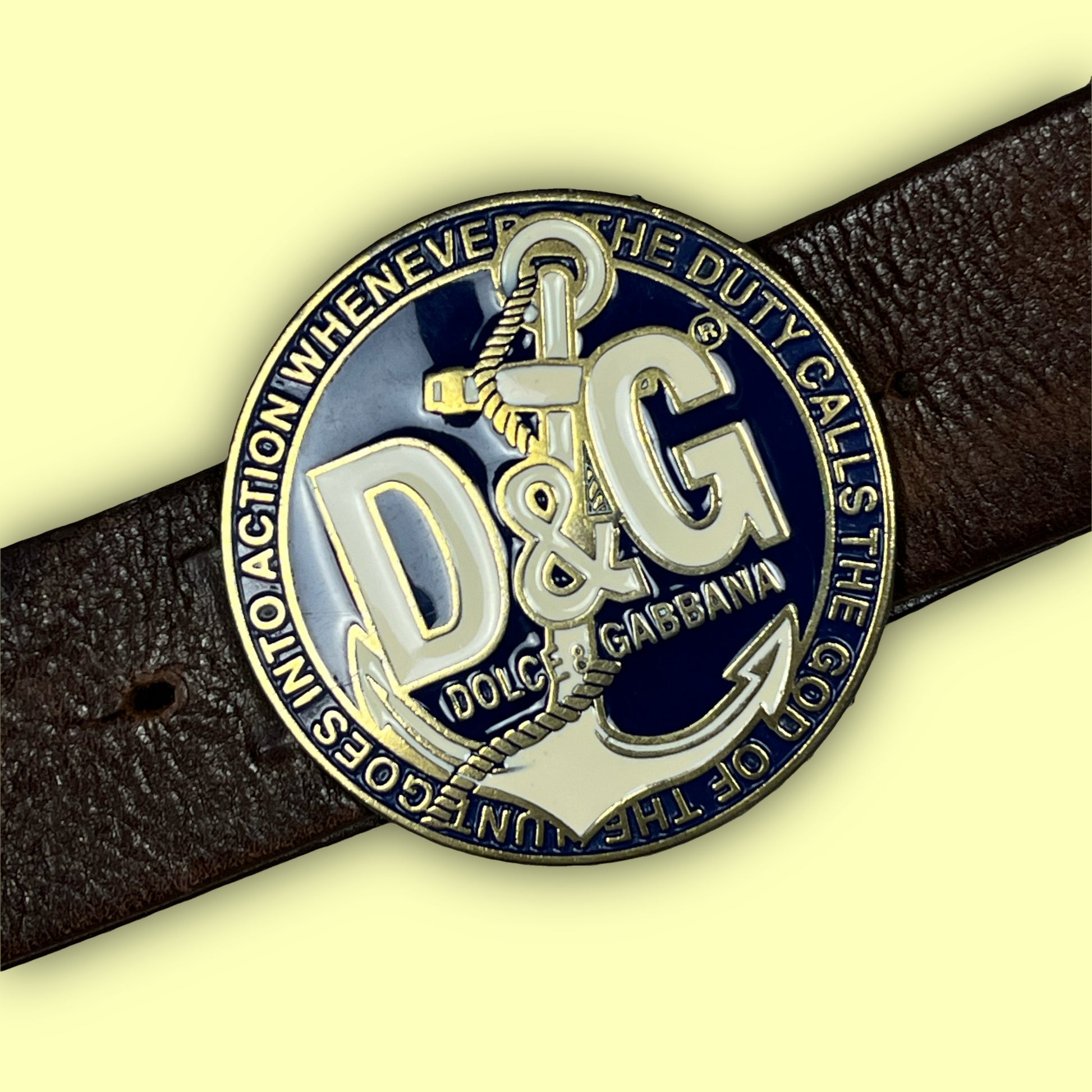 vintage Dolce & Gabbana belt
