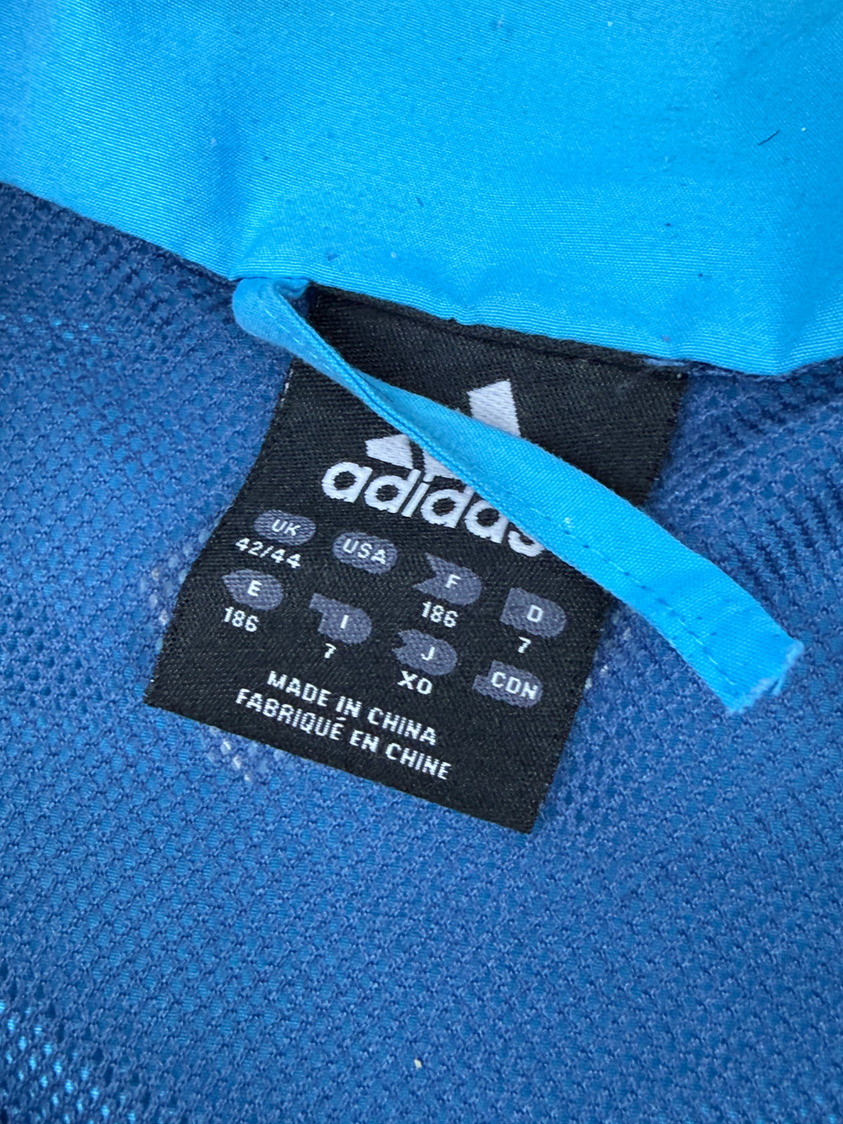 vintage Adidas Olympique Marseille windbreaker {XL}