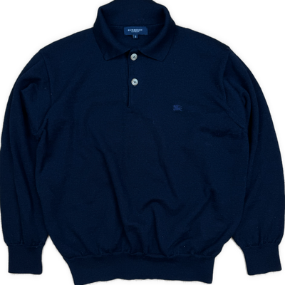 vintage Burberry quarterzip {XS}