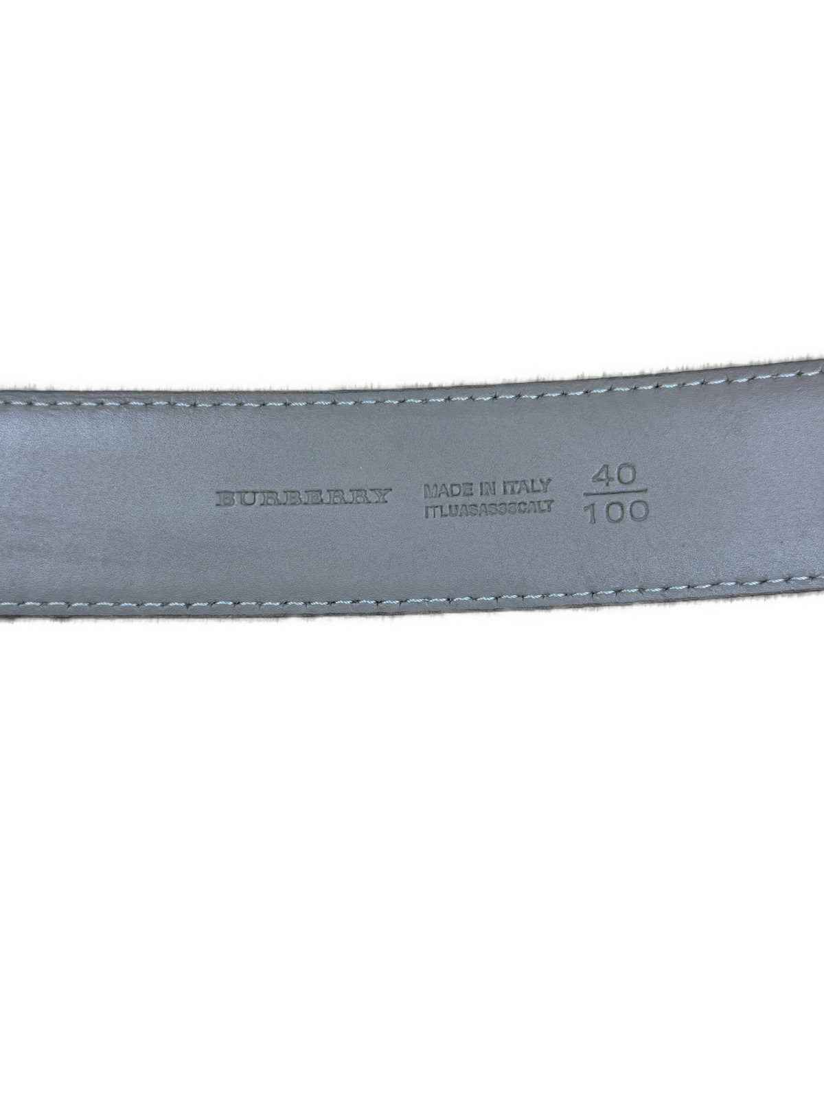 vintage Burberry belt