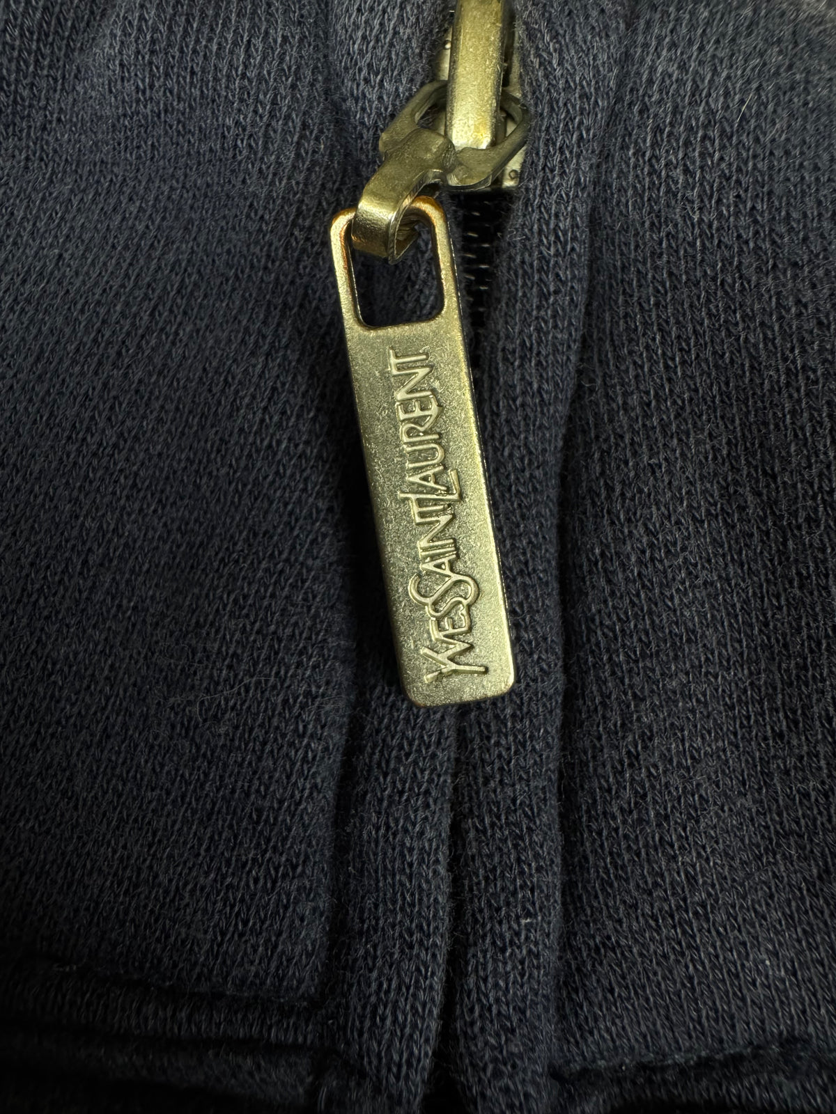 vintage YSL Yves Saint Laurent sweatjacket {M}