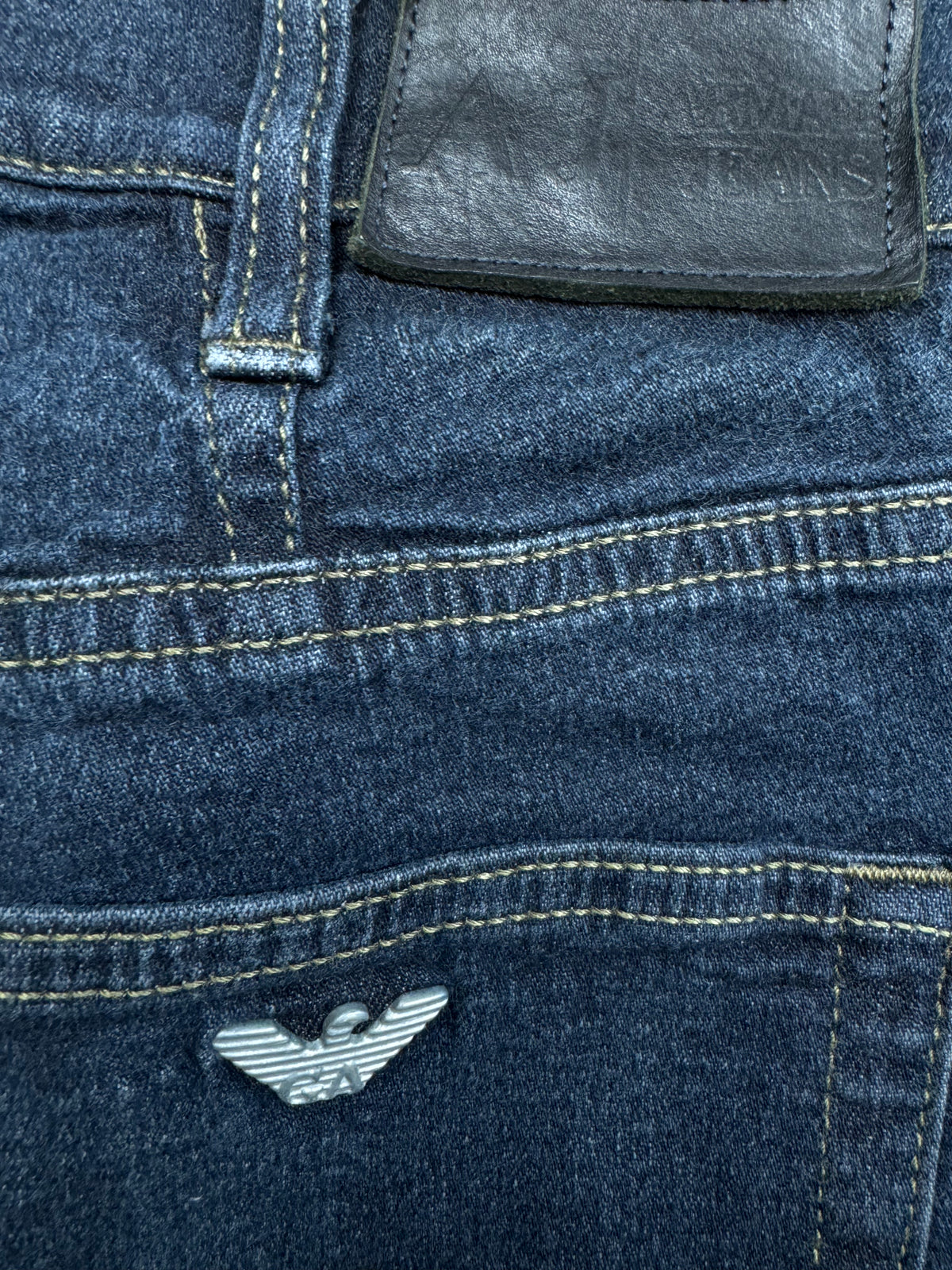 vintage Armani jeans {S}