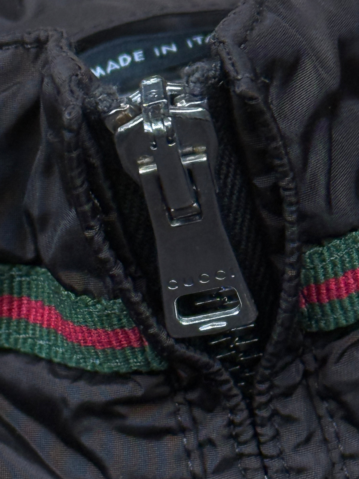 vintage brown Gucci windbreaker