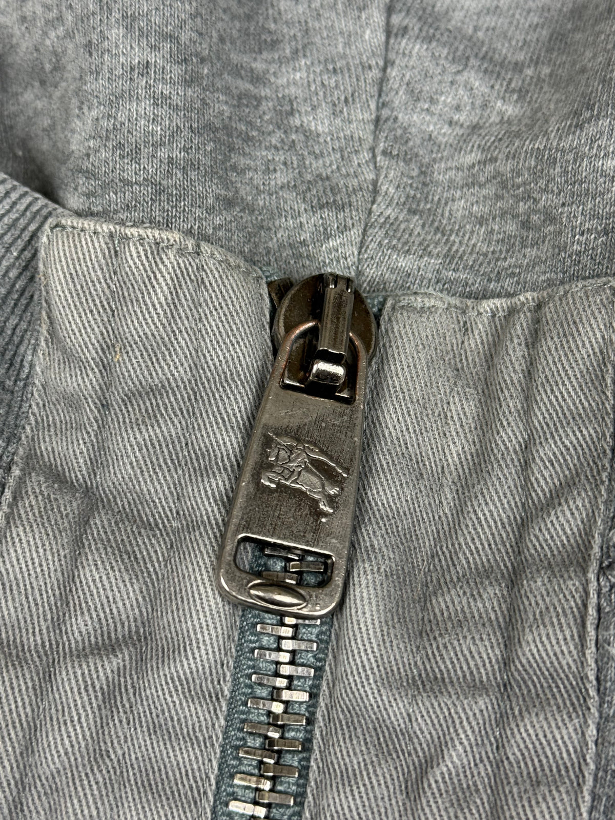 vintage Burberry sweatjacket {L}