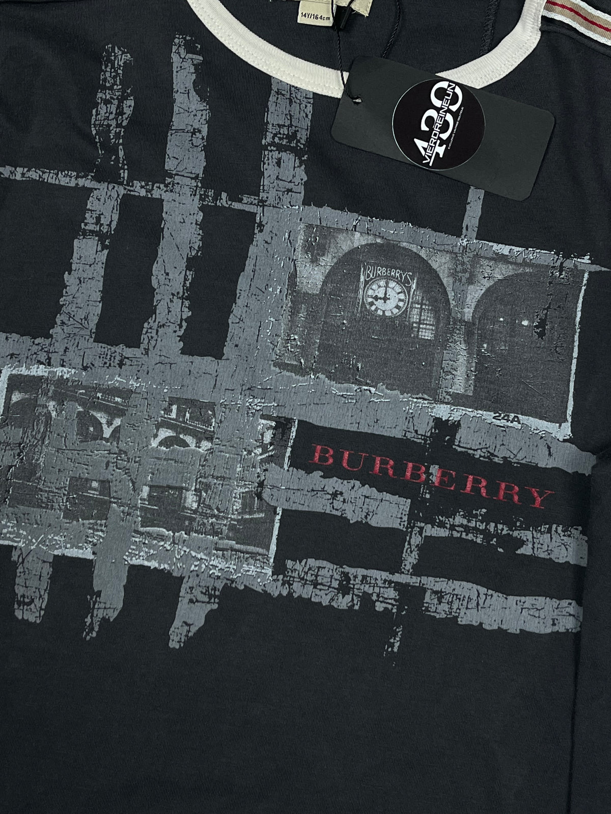 vintage Burberry longsleeve {S}