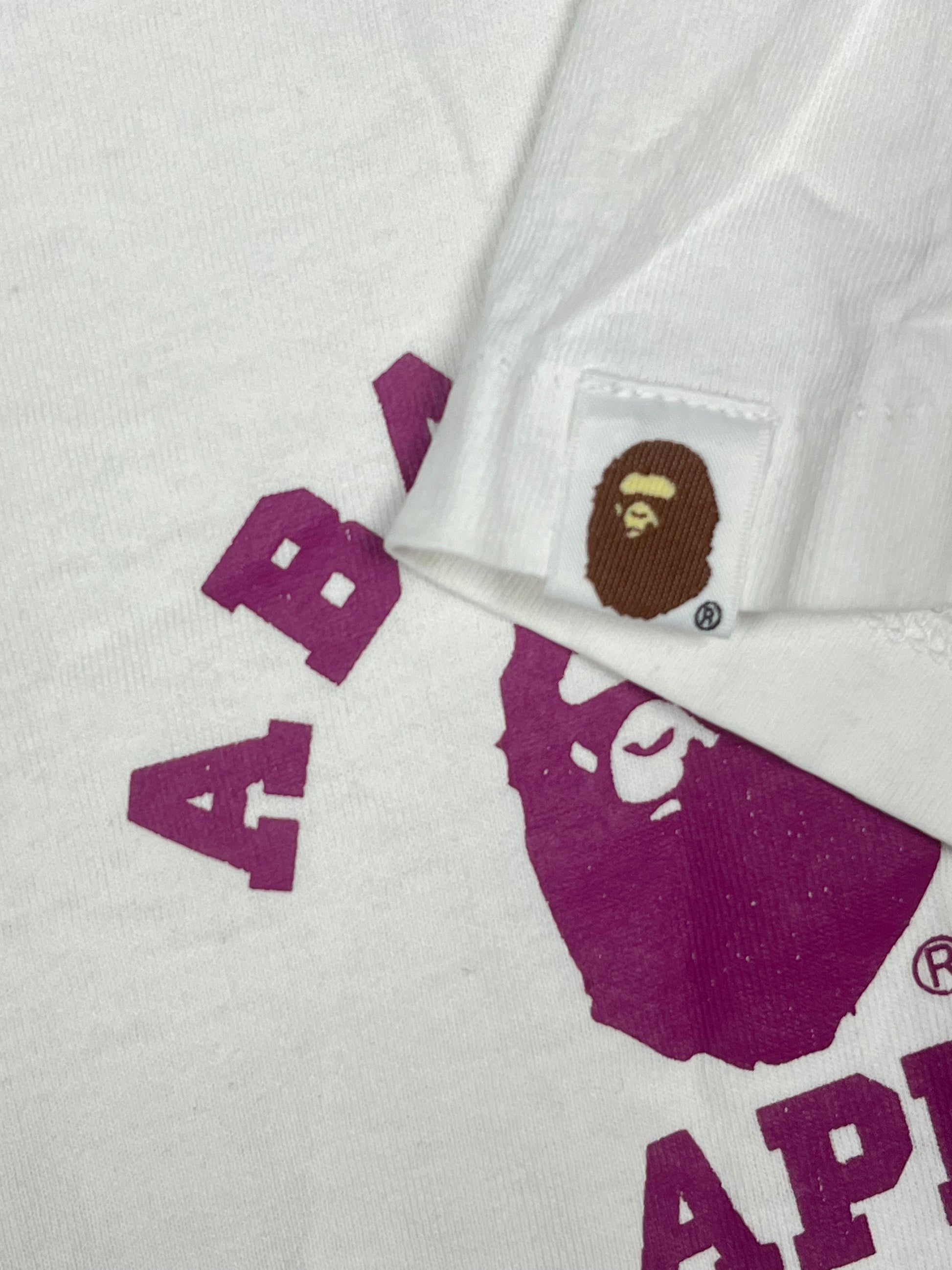 vintage BAPE a bathing ape t-shirt {L}