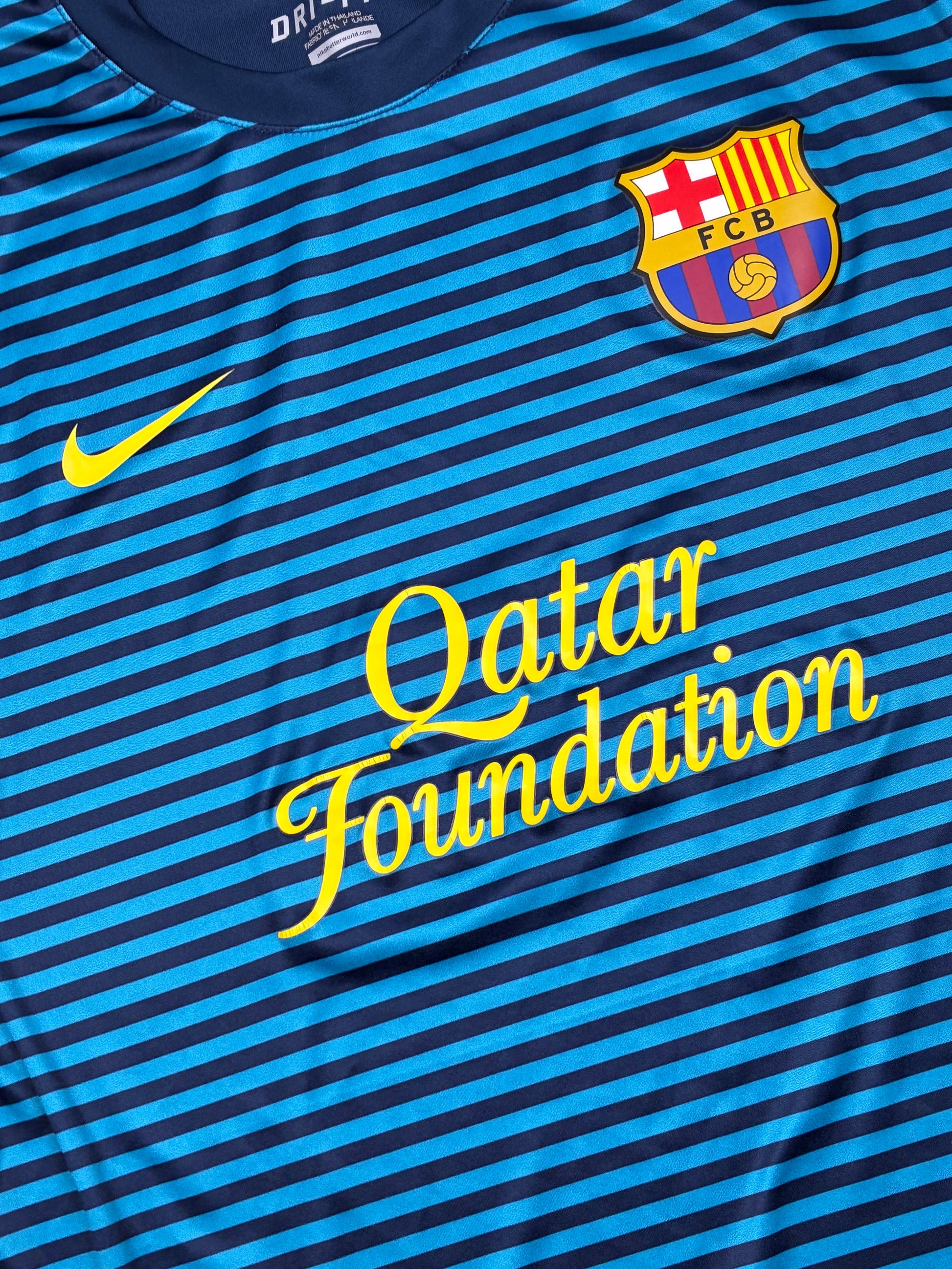 vintage Nike Fc Barcelona trainingjersey {M}