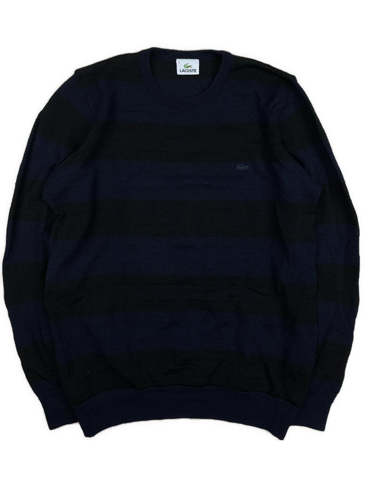 vintage navyblue Lacoste knittedsweater {L}