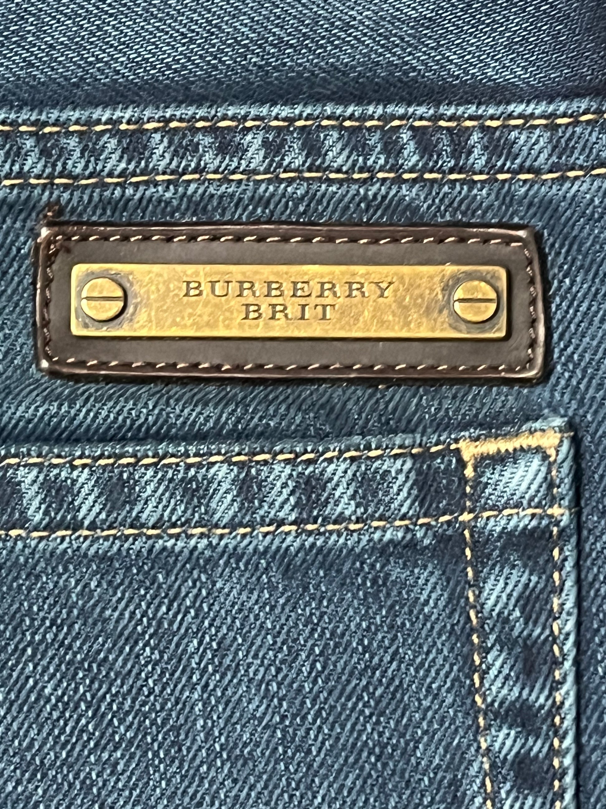 vintage Burberry jeans {L}