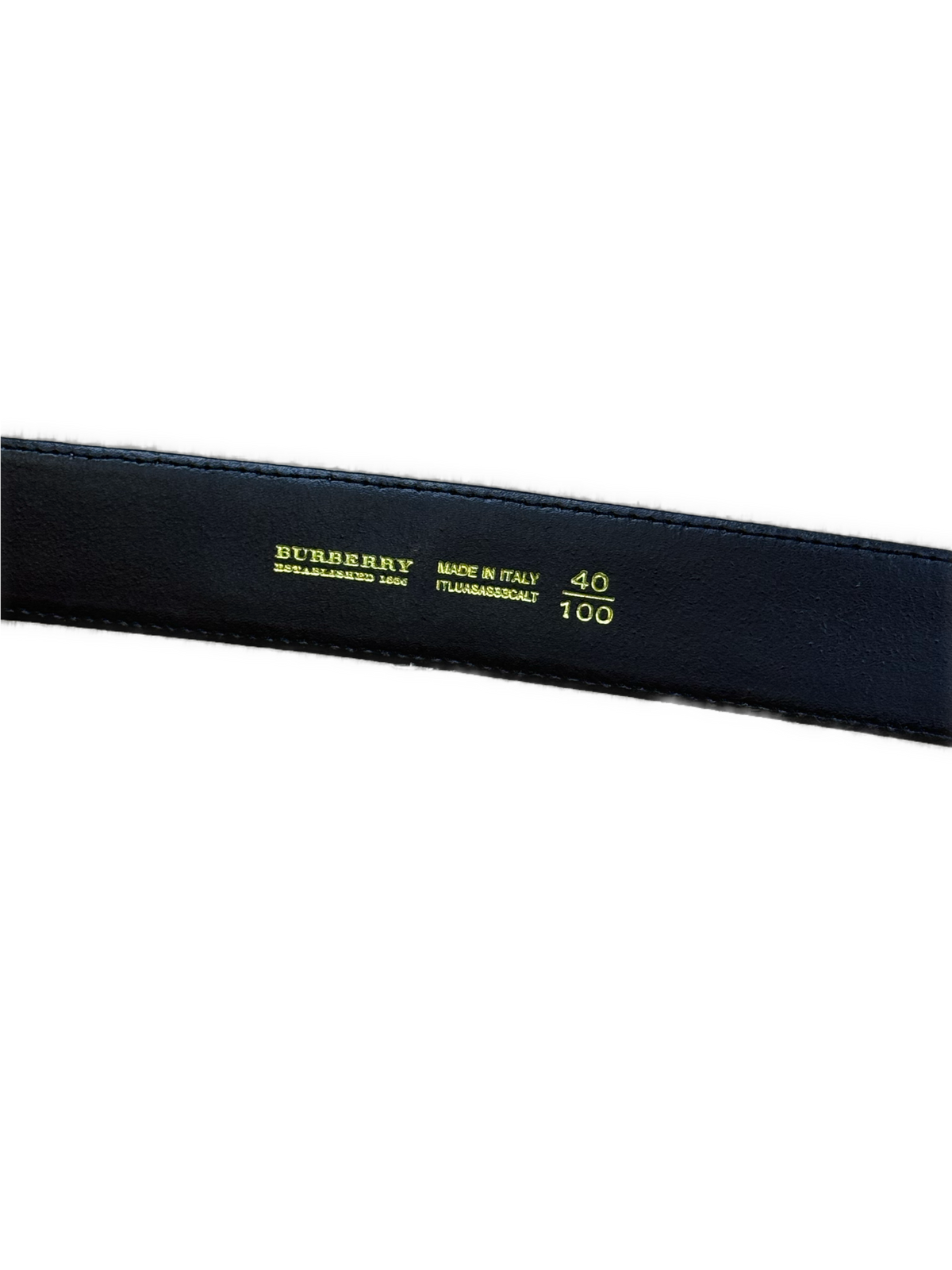 vintage Burberry belt